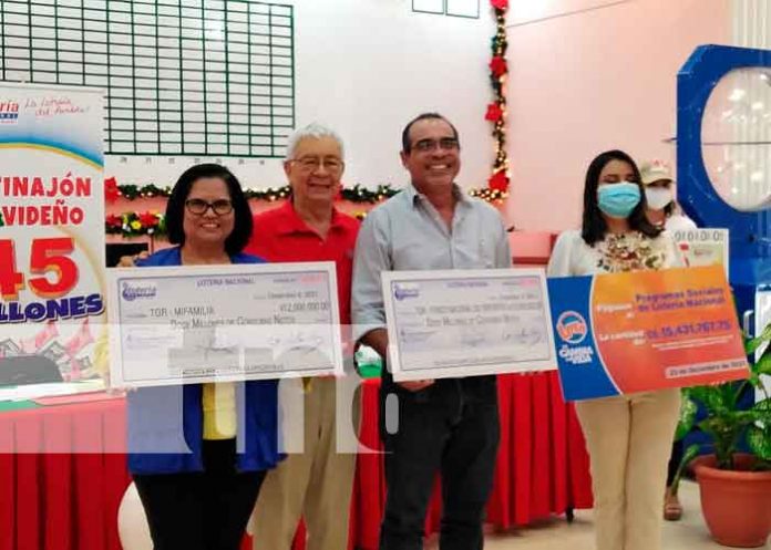 242 millones de córdobas entregó en utilidades la Lotería Nacional