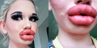 Mujer con los labios más grandes del mundo quiere parecerse a una Bratz