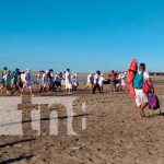 Playa Las Peñitas, en León, donde encontraron a un adolescente muerto