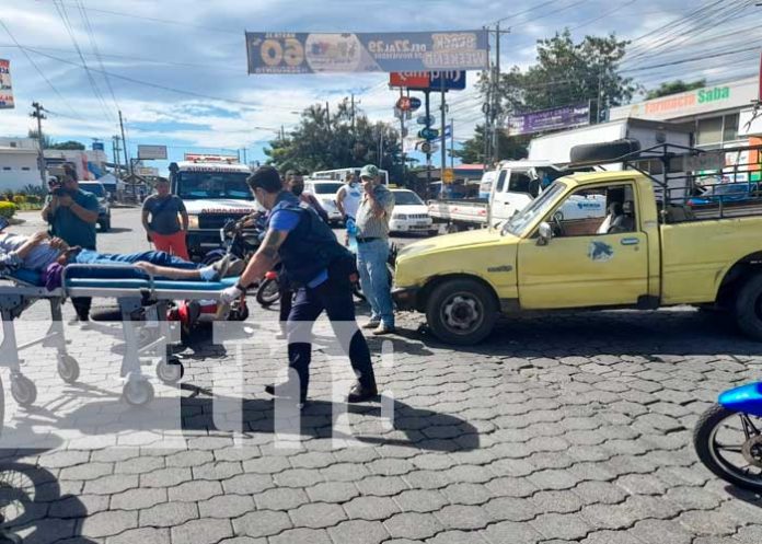 Accidente de tránsito en Linda Vista, Managua