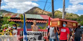 Dan último adiós en Madriz a tío Chinto, hermano del Coronel Santos López