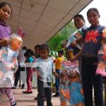 Entrega de juguetes para niños y niñas de Madriz