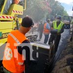 Avanza mejoramiento vial en un 80% en el barrio Jorge Dimitrov, Managua Proyecto de Calles para el Pueblo en Managua