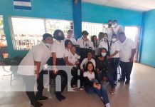 Estudiantes del Ramírez Goyena, Managua, celebran cierre del ciclo escolar Actividad del cierre escolar en colegio Ramírez Goyena, en Managua