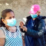 89% de la población de Nicaragua está inmunizada contra el COVID-19 Brigadistas de vacunación en el barrio La Luz, Managua