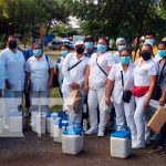 Jornada de vacunación en barrios de Managua
