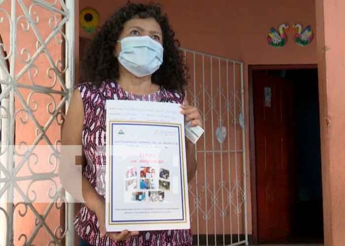 Gobierno continúa garantizando la seguridad jurídica a las familias de Managua