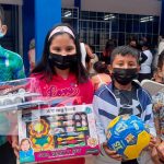 Más de 45 mil juguetes para la alegría de la niñez en Masaya Entrega de juguetes en Masaya