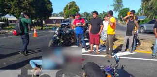 Motociclista Matagalpino muere en accidente de tránsito en León
