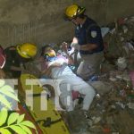 ¡Salió ileso!: Motociclista termina dentro de un cauce cerca del Mayoreo, Managua Motociclista cayó en un cauce de Managua