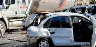 Colisión múltiple en México deja 5 muertos y al menos 15 heridos
