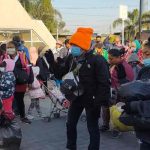 Centenares de migrantes emprende su último tramo hacia México