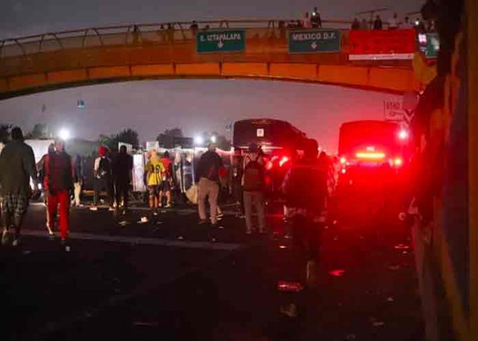 Al menos 17 heridos tras enfrentamientos entre migrantes y Policía en México