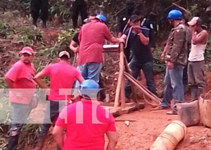 Accidente en una mina artesanal de Chontales