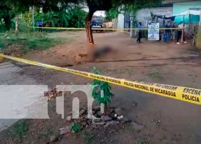Muerto en las calles de Ciudad Sandino