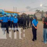 Policía Nacional ejecuta el banderillazo de Fin de Año en Nandaime Policía Nacional ejecuta el banderillazo de Fin de Año en Nandaime