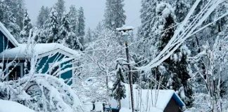 Rompe récord la cantidad de nieve que ha caído en Sierra Nevada, California