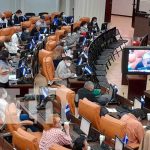 Aprueban por unanimidad acuerdo Nicaragua-Honduras contra la malaria Sesión desde el Parlamento de Nicaragua