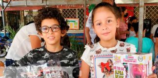 Niños de Nueva Segovia reciben sus juguetes