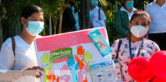 Caminata en Ocotal por Día Mundial de Lucha contra el SIDA