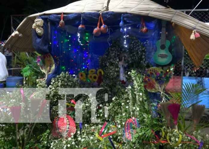 Premian al mejor altar de la Purísima en Ometepe