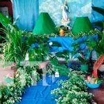 Realizan concurso de altares en honor a la Purísima en Ometepe Concurso de altares, Moyogalpa - Ometepe