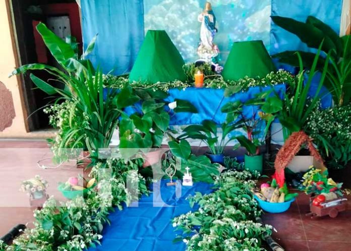 Concurso de altares, Moyogalpa - Ometepe