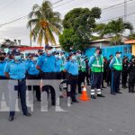 Policía de Masaya está en las calles ejecutando el Plan María Ejecución del Plan María en Masaya