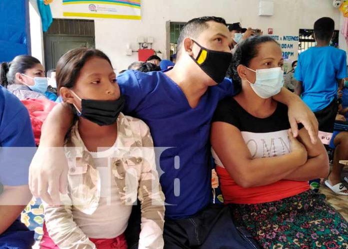 Actividad familiar en el Penitenciario de Bluefields