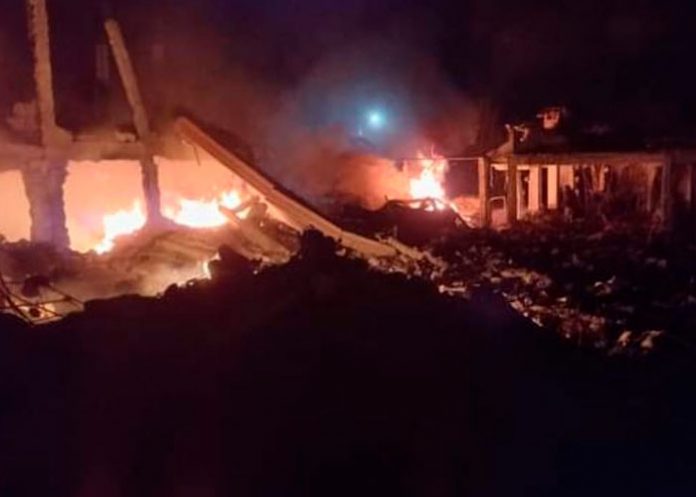 Explosión de polvorín en Puebla