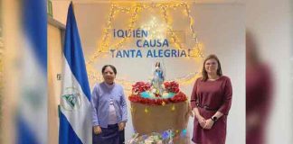 Nicaragüenses celebran la Purísima en Berlín