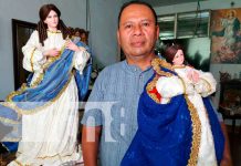 Arte Crisan: 40 años de celebrar a la Virgen con hermosas imágenes en Nicaragua Arte Crisan, negocio dedicado a honrar la Purísima en Nicaragua