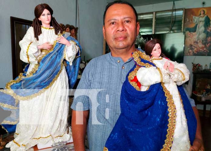 Arte Crisan, negocio dedicado a honrar la Purísima en Nicaragua