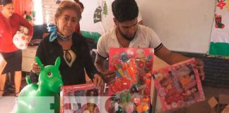 Listos para la entrega de juguetes a niños de Río Blanco