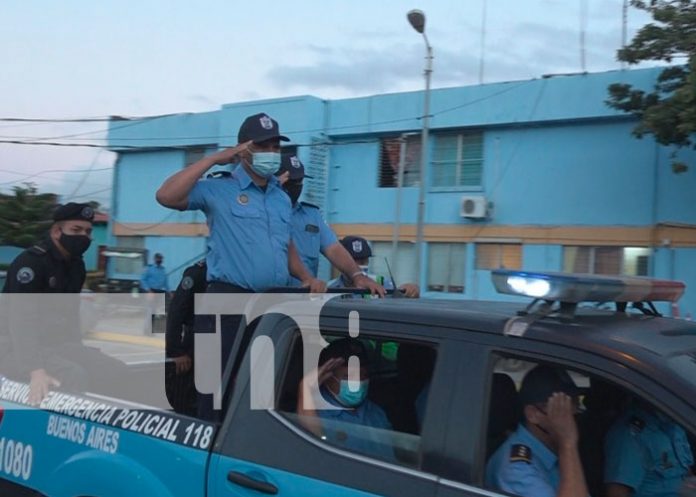 rivas1 Policías de Masaya, listos para llevar seguridad a las familias de Rivas