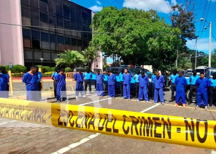 Sujetos que están tras las rejas por cometer delitos en Nicaragua