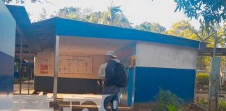 Colegio en Rivas donde se metieron a robar unos delincuentes