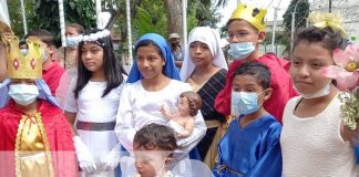 Estudiantes de San Marcos cierran el año escolar con show navideño