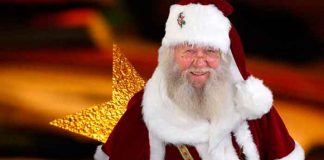 Niña sorprende a Santa Claus comprando cervezas y su reacción se hace viral