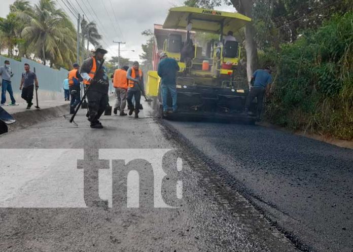Programa Calles para el Pueblo avanza en un 103.7 por ciento en Managua