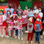 Niños reciben sus juguetes en la escuela especial de Somoto Niños de Somoto reciben juguetes por parte del Gobierno