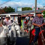 Desfile hípico en Somoto