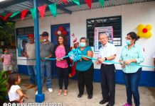 Familia del barrio Georgino Andrade, Managua, recibe regalo pre navideño Entrega de vivienda digna en el barrio Georgino Andrade, Managua