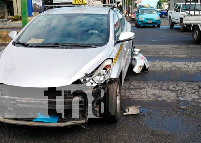 Accidente de tránsito en Carretera Norte, Managua