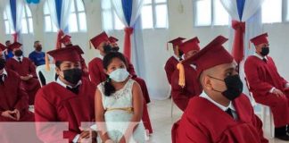 Privados de libertad de Tipitapa reciben diploma por haber finalizado la secundaria