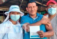 Vacunación contra el COVID-19 casa a casa llega a San Benito, Tipitapa Aplicación de vacuna contra el COVID-19 en Tipitapa