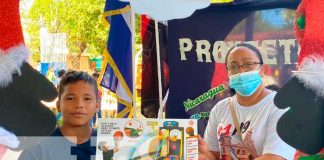 Entrega de juguetes para alegría de la niñez en Nandaime