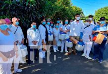 Jornada de vacunación casa a casa en el Distrito II de Managua