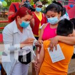 MINSA visita 1 mil 500 hogares en el barrio Naciones Unidas, Managua Jornada de vacunación contra el COVID-19 en Managua