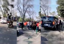 Reporteros confunden carroza fúnebre de Vicente Fernández